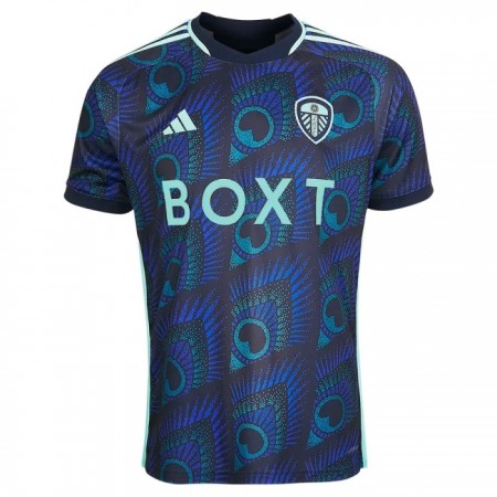 Virallinen pelipaita Leeds United Vieras 2023-24 Lyhythihainen - Miesten